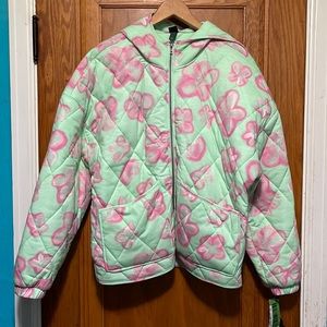 Large quilted hoodie by Wild Fable